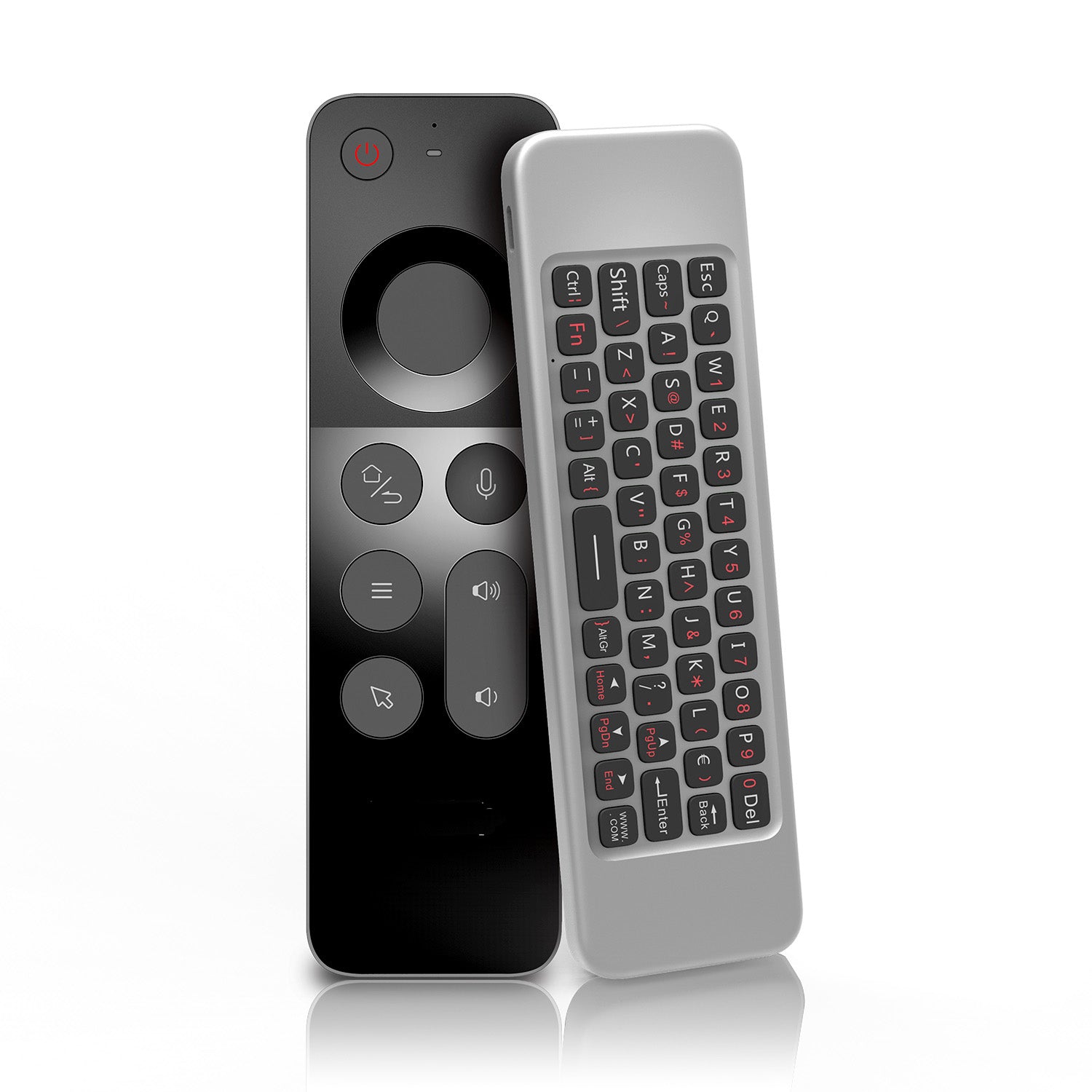 Wireless Keyboard with Air Mouse and Voice Control